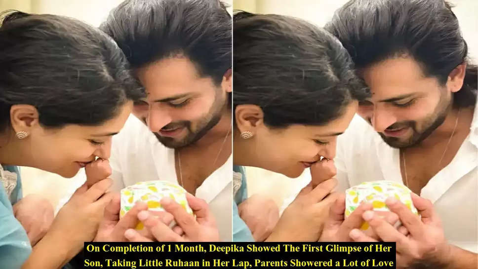 On Completion of 1 Month, Deepika Showed The First Glimpse of Her Son, Taking Little Ruhaan in Her Lap, Parents Showered a Lot of Love