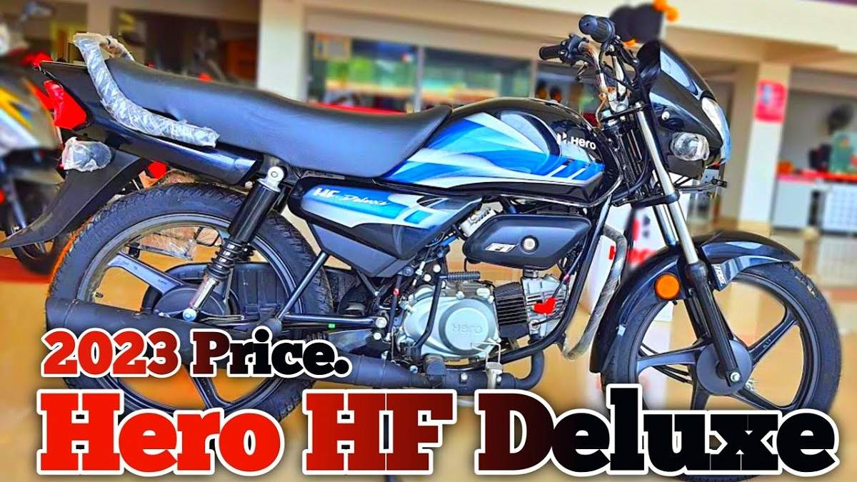 Hero hf deluxe 2024 bike bs6 price