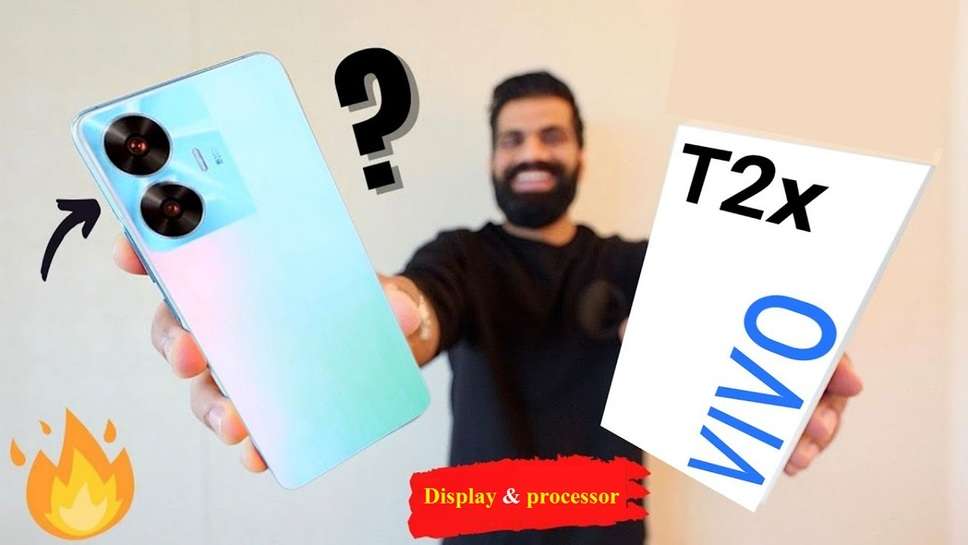 Display & processor of Vivo T2X 5G Smartphone