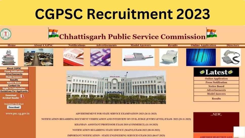 CGPSC State Exam 2024