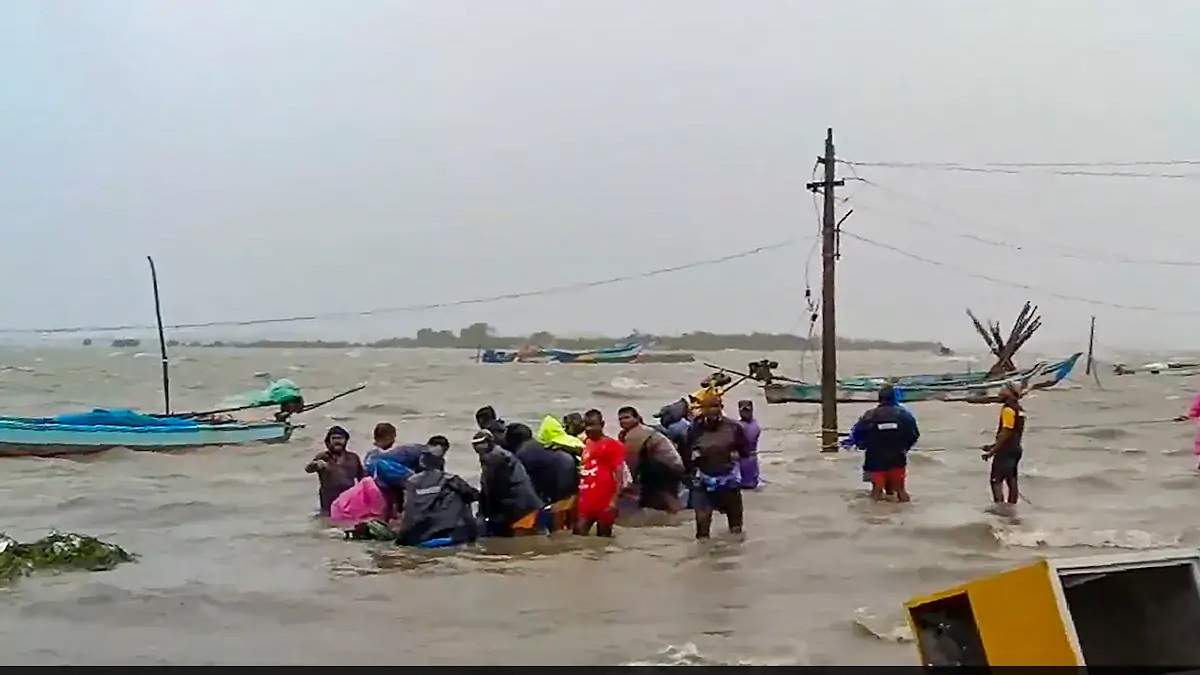 Cyclone Michaung: Tamil Nadu Inundated Due To Heavy Rains Due To ...