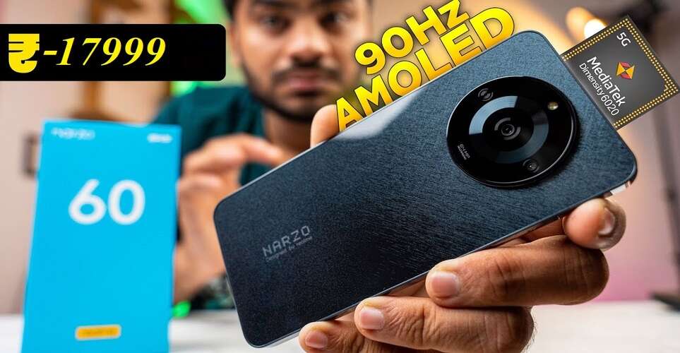 Realme Narzo 60 Smartphone Launched With 6.43inch Full HD Plus Display