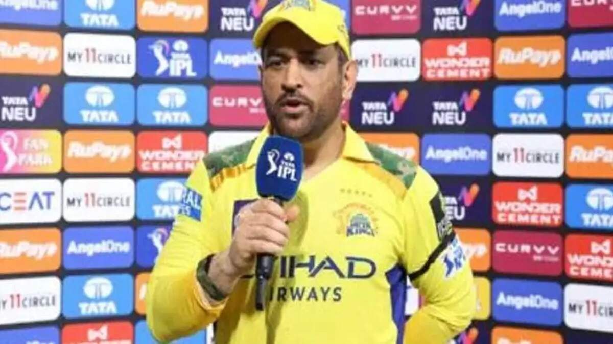 IPL 2025,MS Dhoni,CRICKET