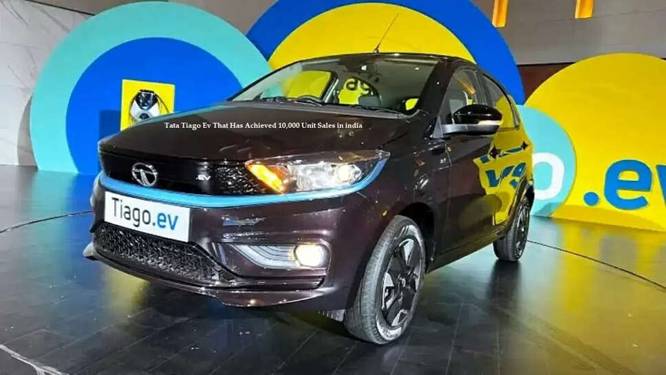 Tata Tiago Ev That Has Achieved 10,000 Unit Sales in india