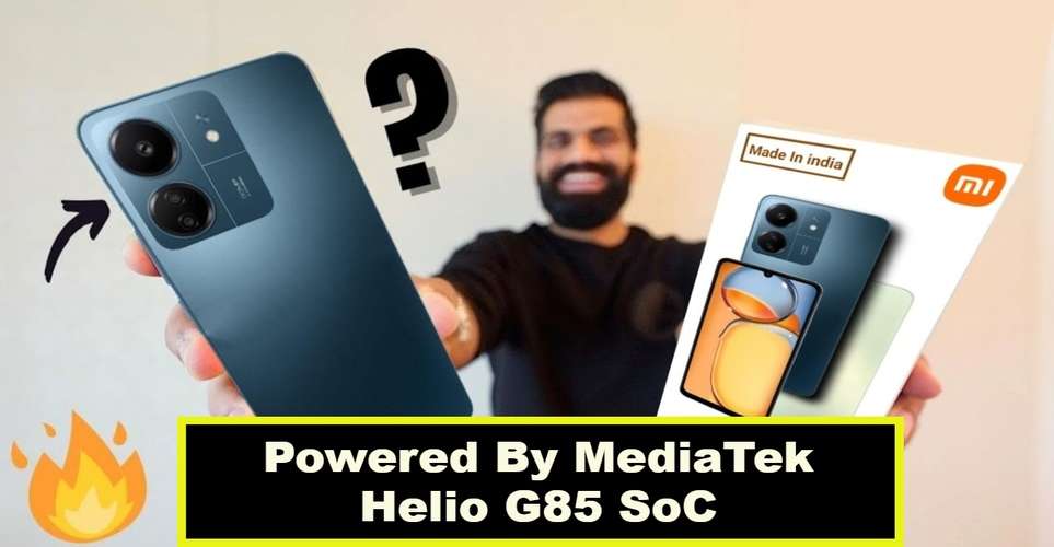Powered By MediaTek Helio G85 SoC