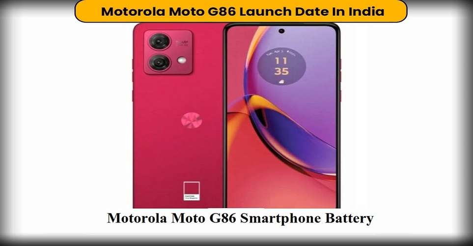 Motorola Moto G86 Smartphone Battery