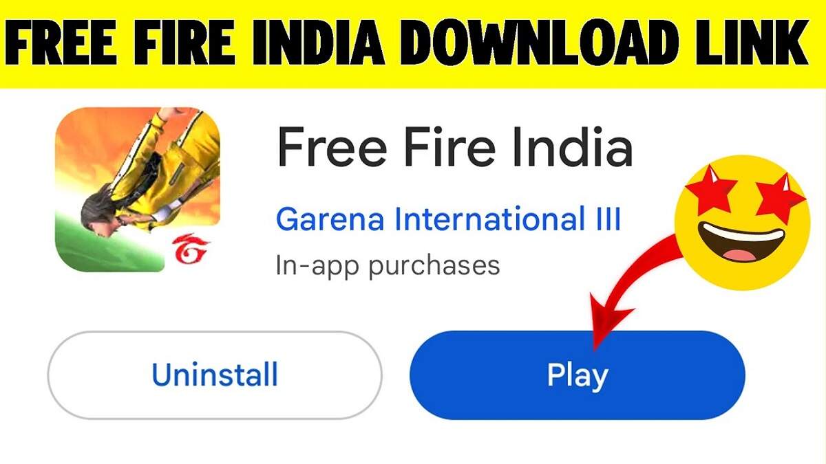 Garena Free Fire India 2023 Play Store Apk Download