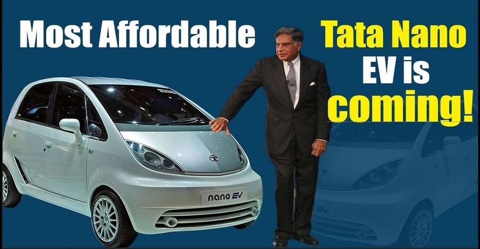 Tata Nano Electric Car Range 300km Affordable Electric Car in India