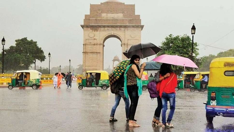 IMD issued Alert New Year Will Start With Rain in Delhi-NCR