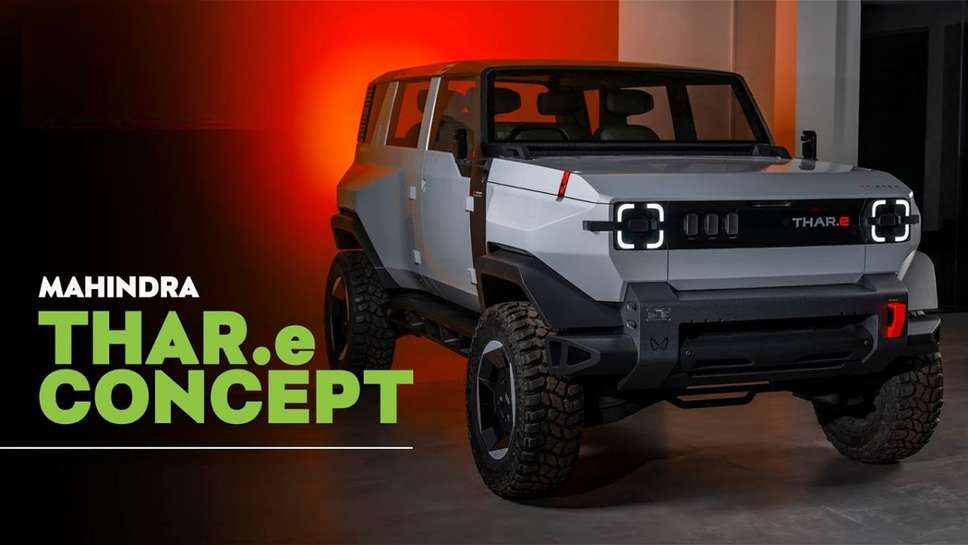 Next Generation Mahindra Thar Electric Version