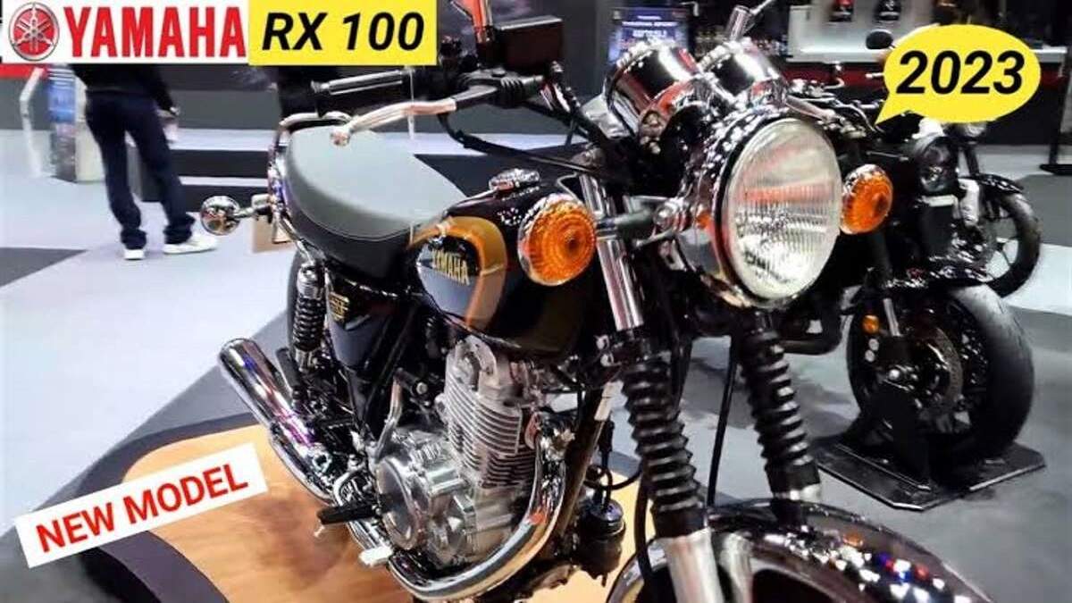 Rx 100 new online bike cost