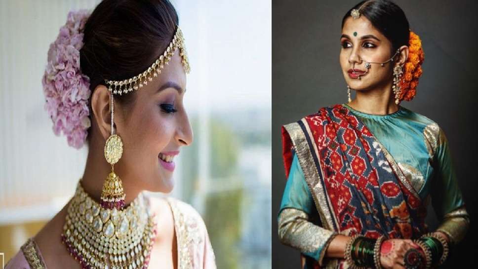 Karva Chauth Fashion : These Floral Bun Styles Will Look Perfect With Traditional Dress, See Here