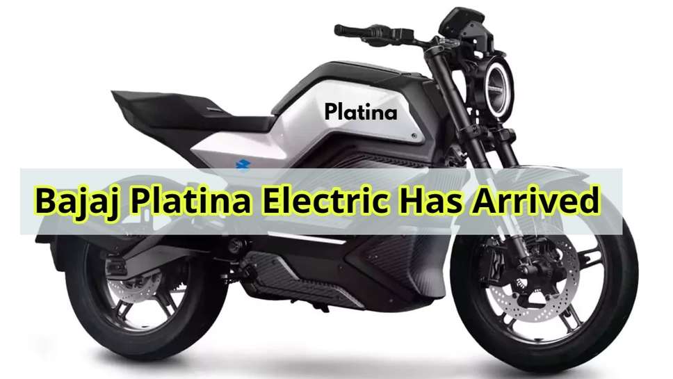 Bajaj Platina Electric Has Arrived