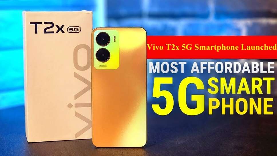 Vivo T2x 5G Smartphone Launched