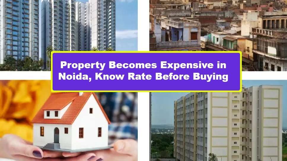 Property Becomes Expensive in Noida, Know Rate Before Buying
