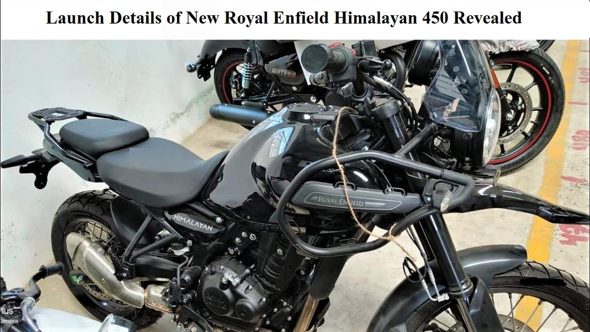 Launch Details of New Royal Enfield Himalayan 450 Revealed