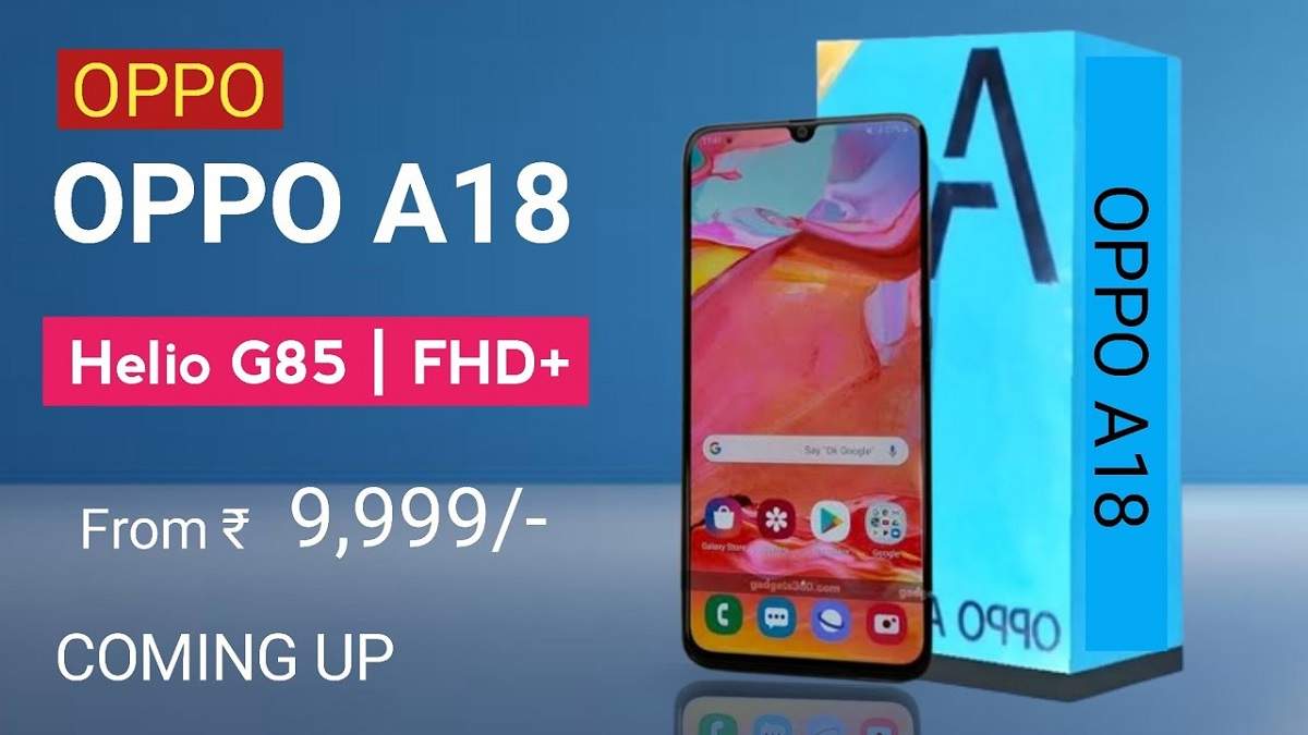 OPPO A18 Comes With Octa-Core MediaTek Helio G85 Processor & 6.56-inch ...