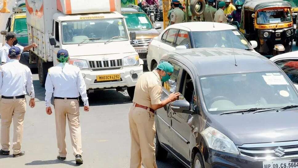 Noida Traffic Campaign: Traffic Police Launched Campaign, Challans of More Than 1k Vehicles