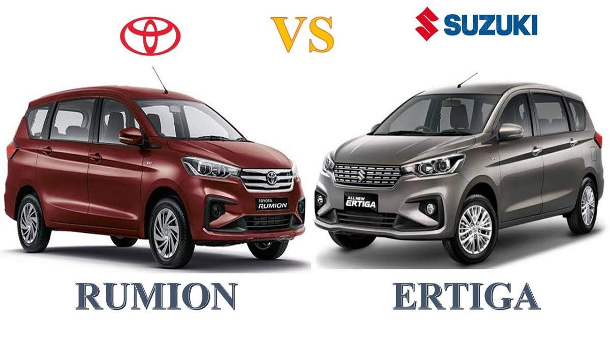 Maruti Ertiga Vs Toyota Rumion : Who Is The Best Among These Two, See ...