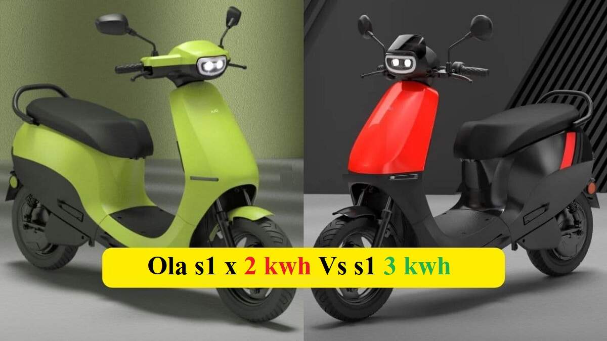Ola s1 x 2 kwh Vs s1 3 kwh
