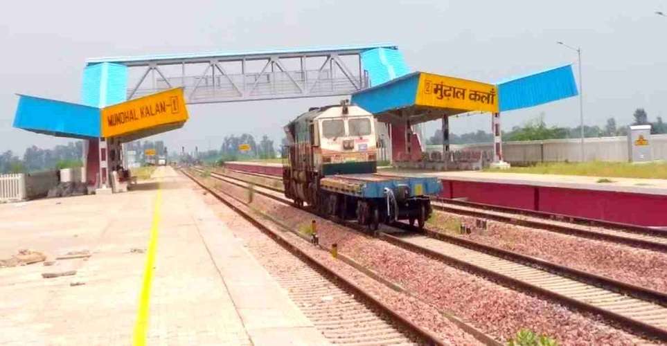 Railway Line: Passenger Trains Start Running on Rohtak To Hansi New Railway Line