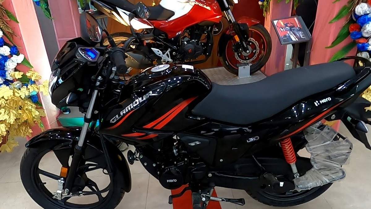 Hero motocorp glamour new model hot sale