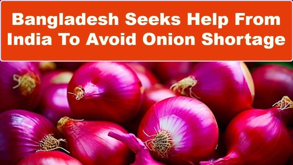 Bangladesh Seeks Help From India To Avoid Onion Shortage