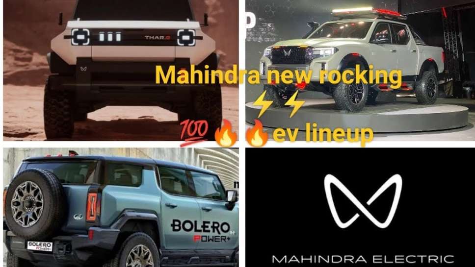 Mahindra Will Also introduce Bolero & Scorpio as EV Along With its Thar.e!