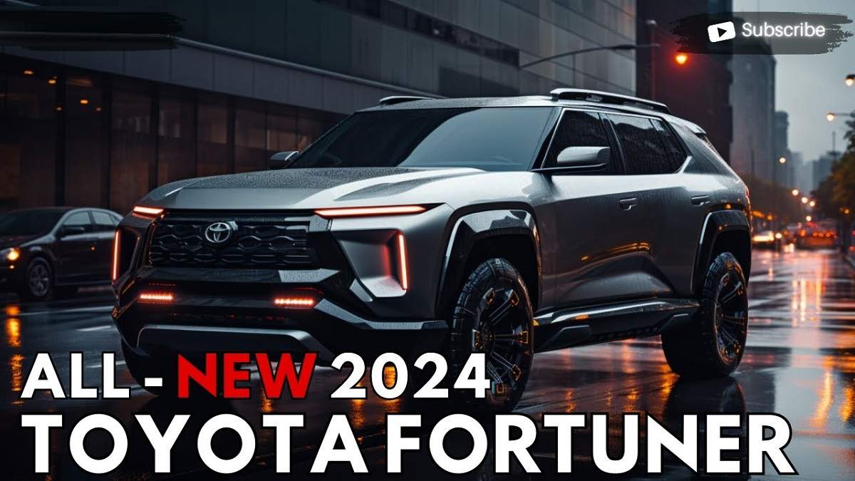 New Toyota Fortuner 2024 Will Be Launched in More Amazing Look, Will