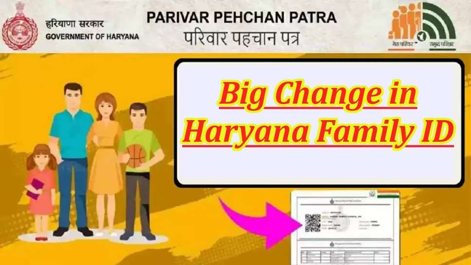 Big Change in Haryana Family ID