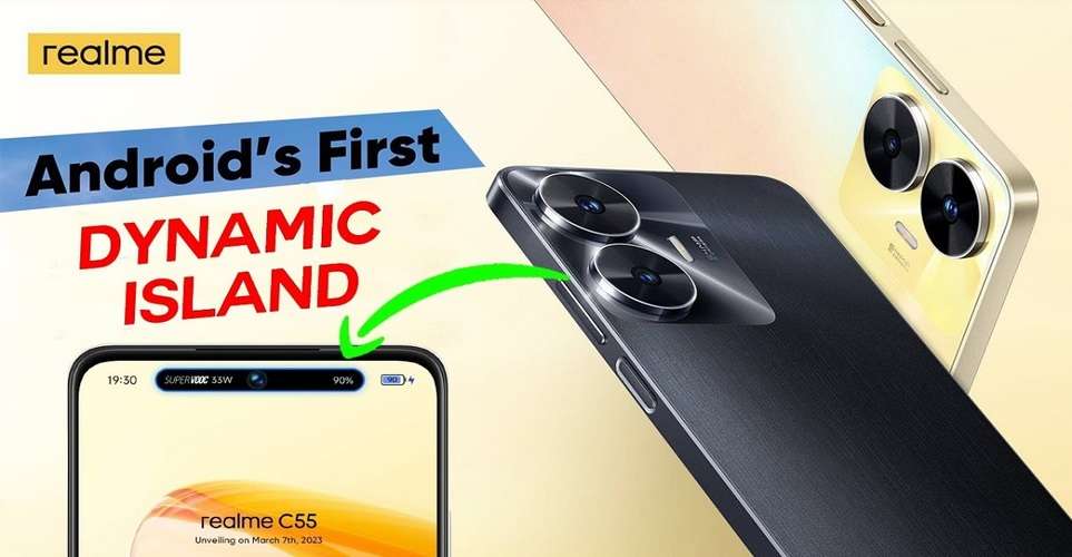 Realme C55: First Andriod Phone With Dynamic Island, Realme Called Mini Capsule