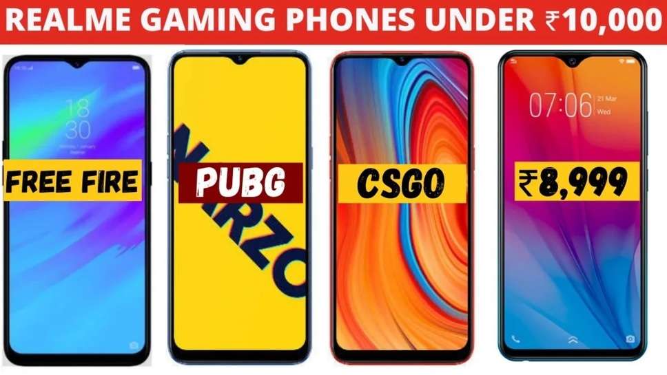 El mejor teléfono para juegos de Realme por menos de 10 000 dólares