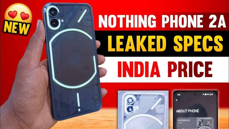 Nothing Phone 2a New Smartphone