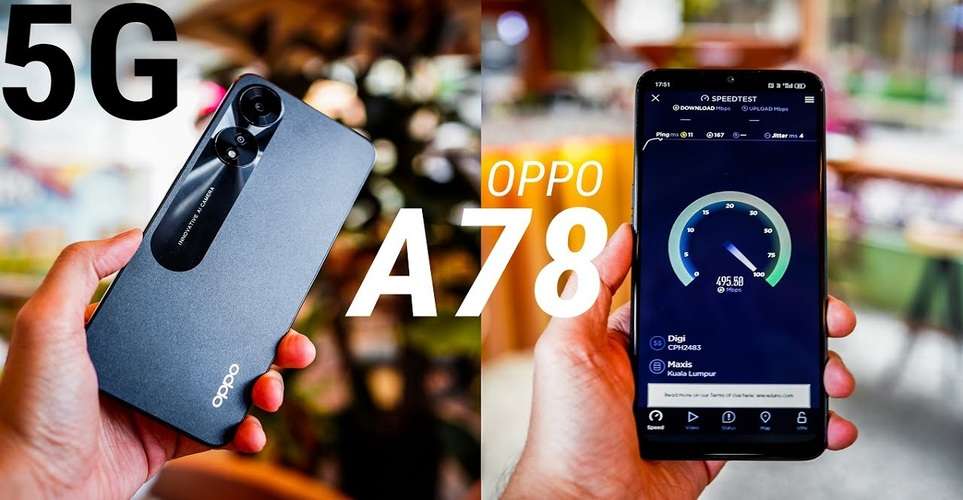 Oppo A78 5G Smartphone