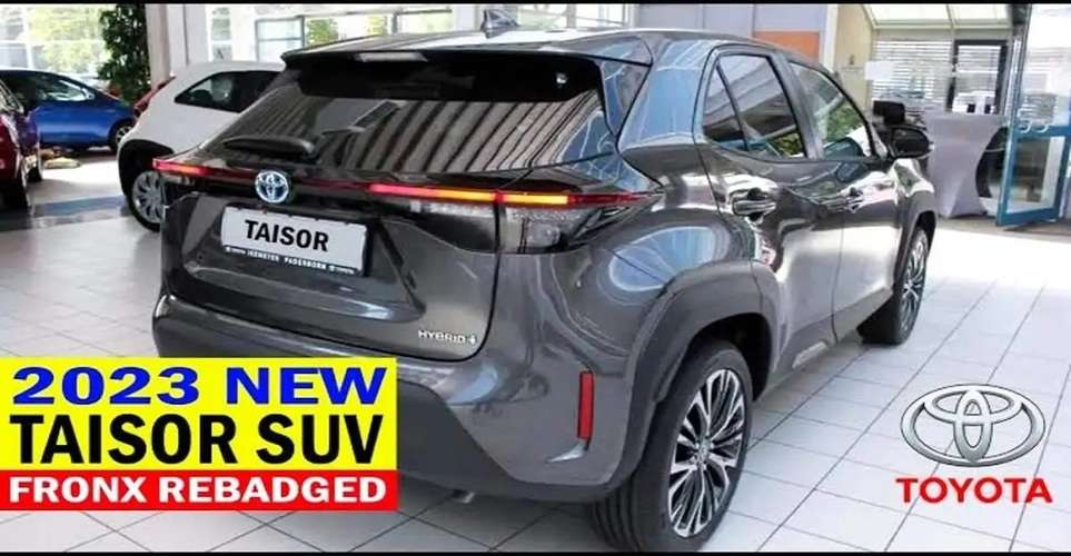 Toyota Taisor Suv Car Come in Luxury Look, Mileage of 26kmpl at Low Price