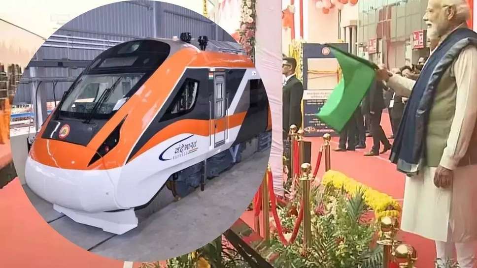 PM Modi, Yogi Adityanath,PM Modi gifted 8 new trains to the country Whether your city got it or not, see the complete list here
