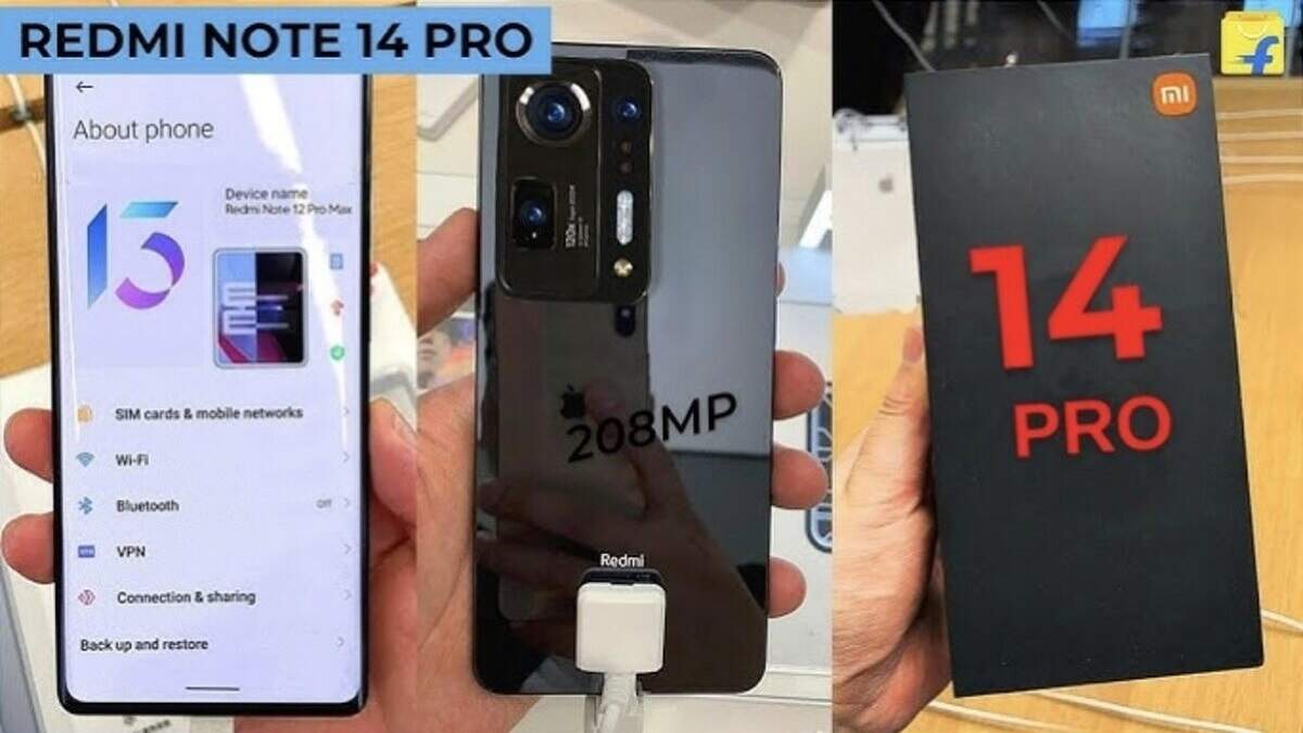 Redmi Note 14 Pro New 5G Smartphone & 6.71-inch AMOLED Display