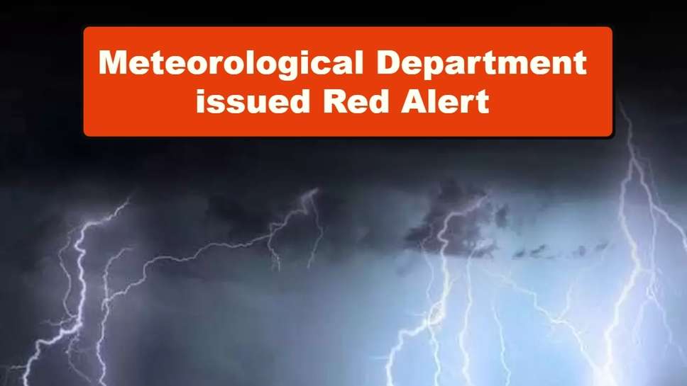 Delhi Weather: Meteorological Department issued Red Alert