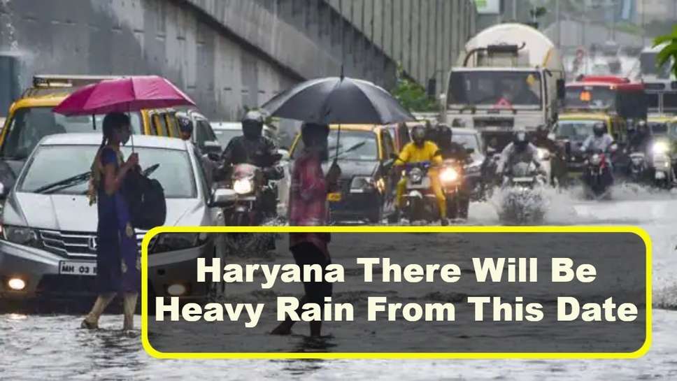 Haryana There Will Be Heavy Rain From This Date