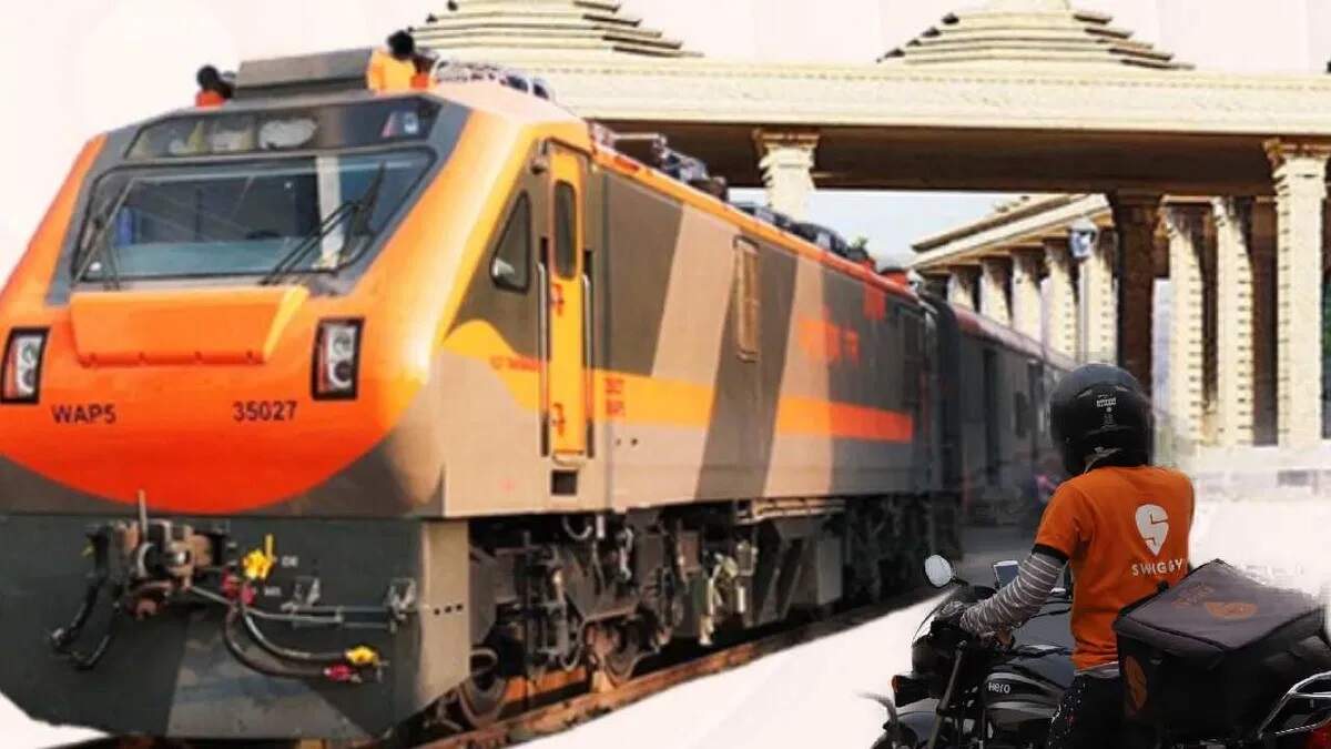 Swiggy, Indian Railways, IRCTC, e-catering portal, pre-ordered meals, Bundl Technologies Pvt. Ltd., passenger experience, food delivery, train journeys