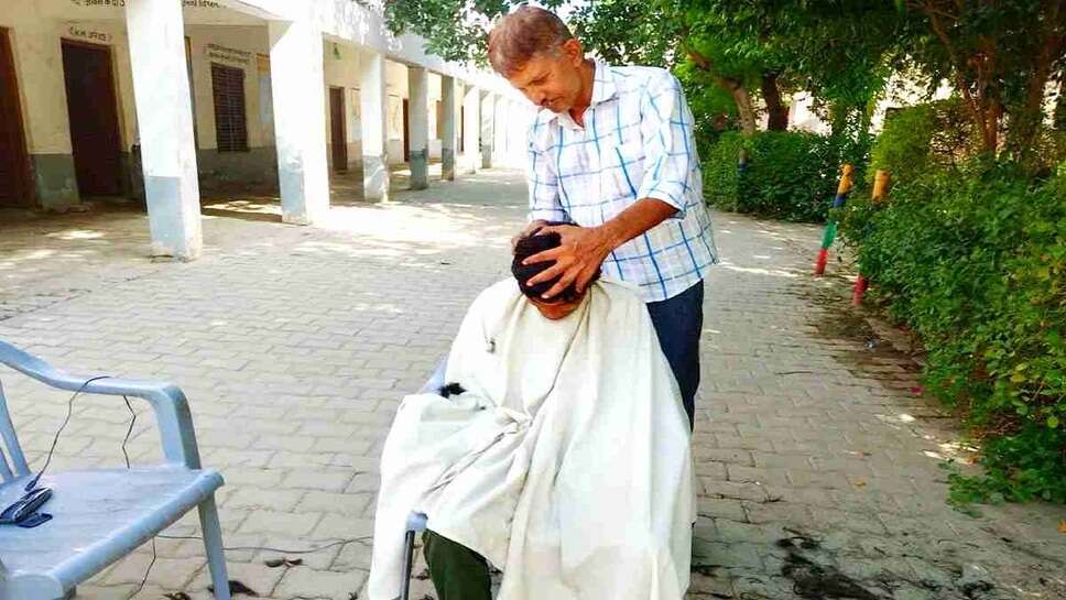 haryana news, panipat news, panipat school mundan