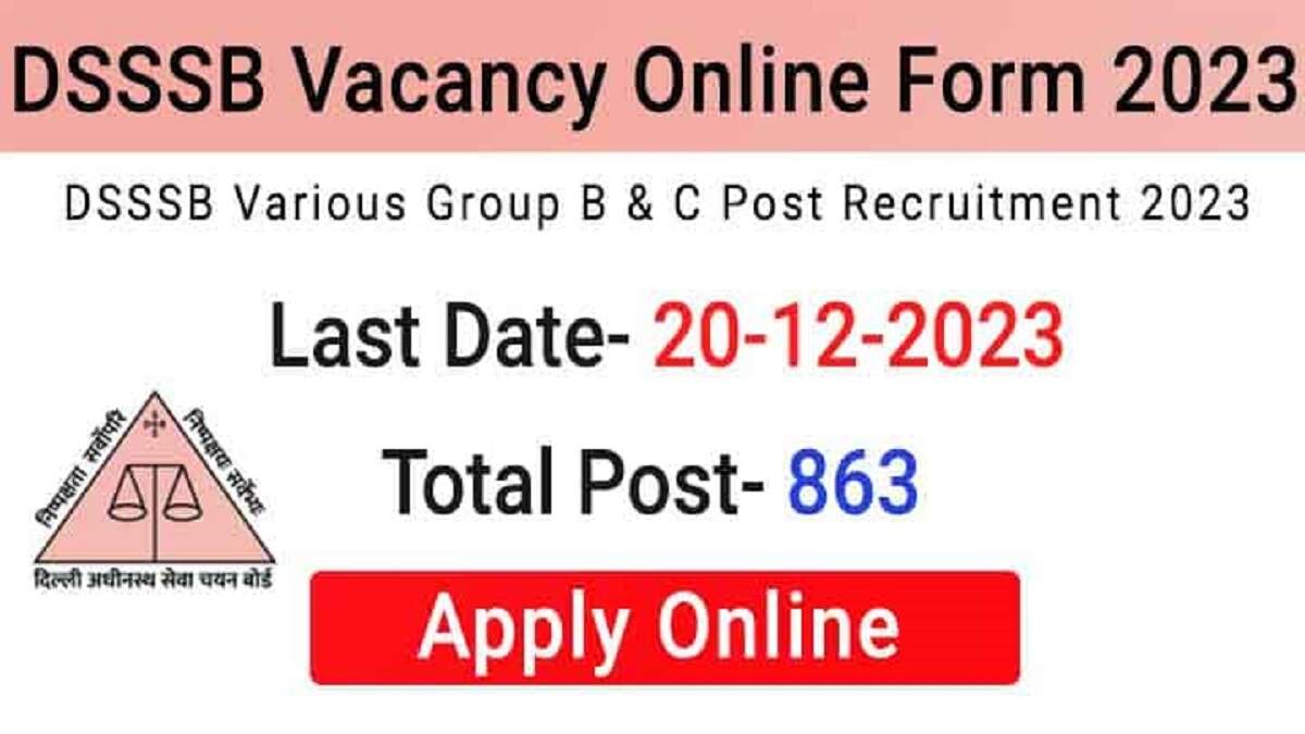 DSSSB Recruitment