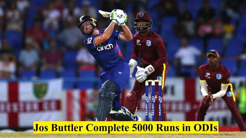 Jos Buttler Complete 5000 Runs in ODIs