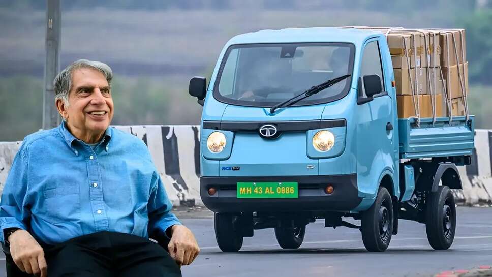TATA's Mini Truck will be fully charged in 5 hours & will give a strong range of 155KM