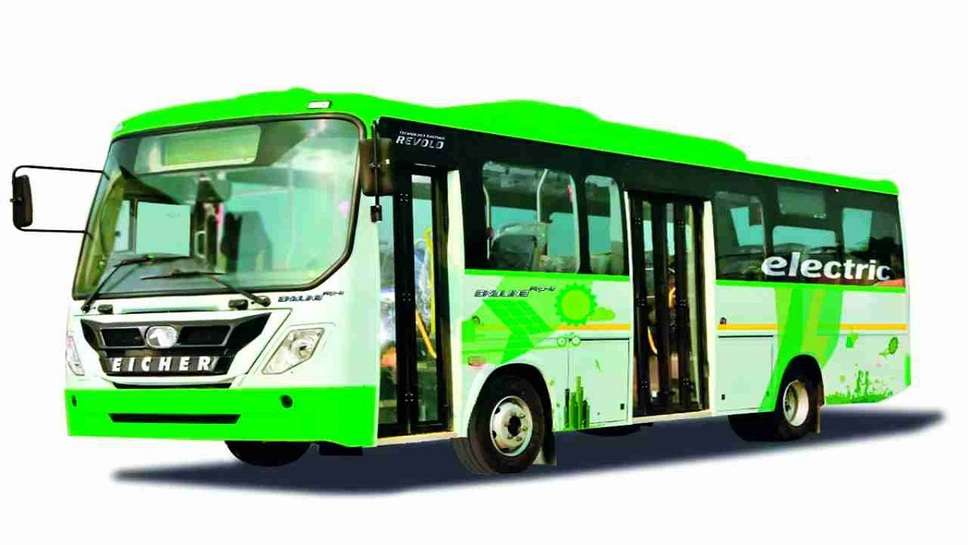 Panchkula District, Got a Big Gift, Now 5 Electric AC Bus, Will Run in The City