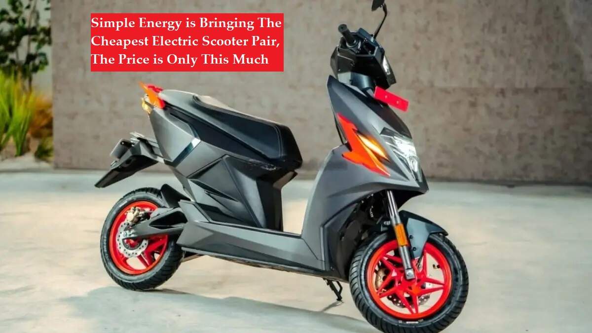 Simple Energy is Bringing The Cheapest Electric Scooter Pair, The Price